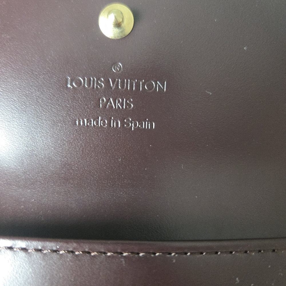Louis Vuitton Burgundy Brown Leather Key Holder-LIKE NEW - Picture 12 of 16